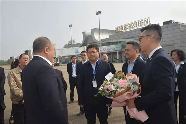 重慶?景德鎮(zhèn)?大連航線成功首航！